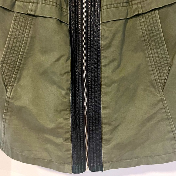 Mixed Material Jacket - Picture 4 of 7